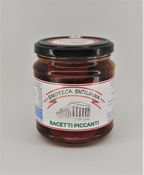 BACETTI " PICCANTI " ENOTECA SICILIANA GR 290