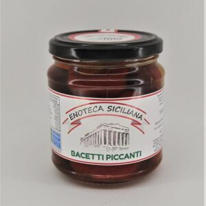 BACETTI " PICCANTI " ENOTECA SICILIANA GR 290