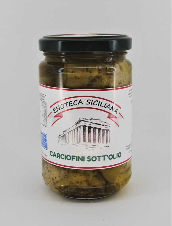 "CARCIOFINI" SOTT'OLIO ENOTECA SICILIANA GR 280