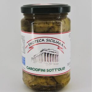 "CARCIOFINI" SOTT'OLIO ENOTECA SICILIANA GR 280