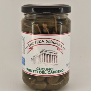 CUCUNCI FRUTTO DEL " CAPPERO " ENOTECA SICILIANA GR 160