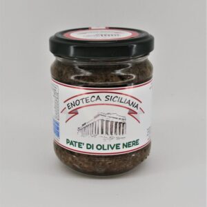 PATE' DI "OLIVE NERE" ENOTECA SICILIANA GR 180